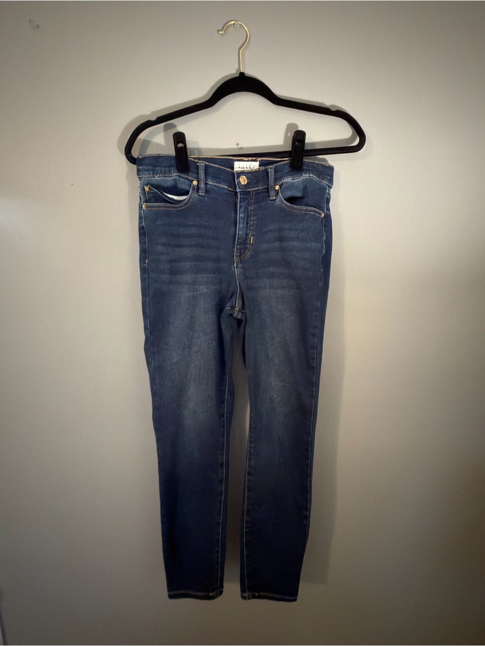 Nicole Miller Dark Wash Skinny Jeans